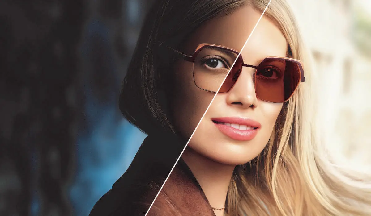 Varilux XR + Transitions fényre sötétedő lencse