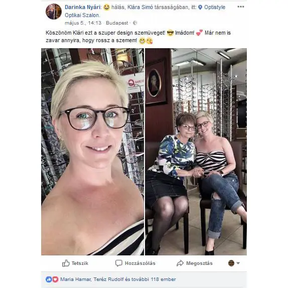 Nyári Darinka – elégedett páciens