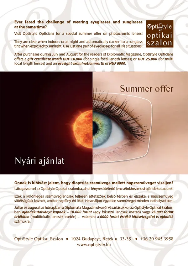 Diplomata Magazin – nyári ajánlat