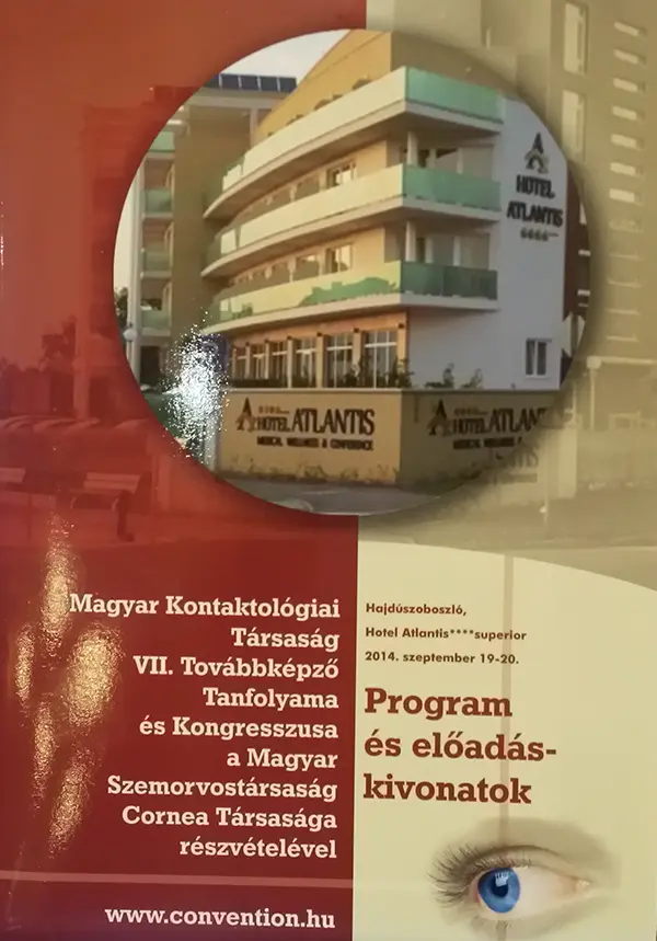 Magyar Kontaktológiai Társaság VII. Továbbképző Tanfolyama és Kongresszusa