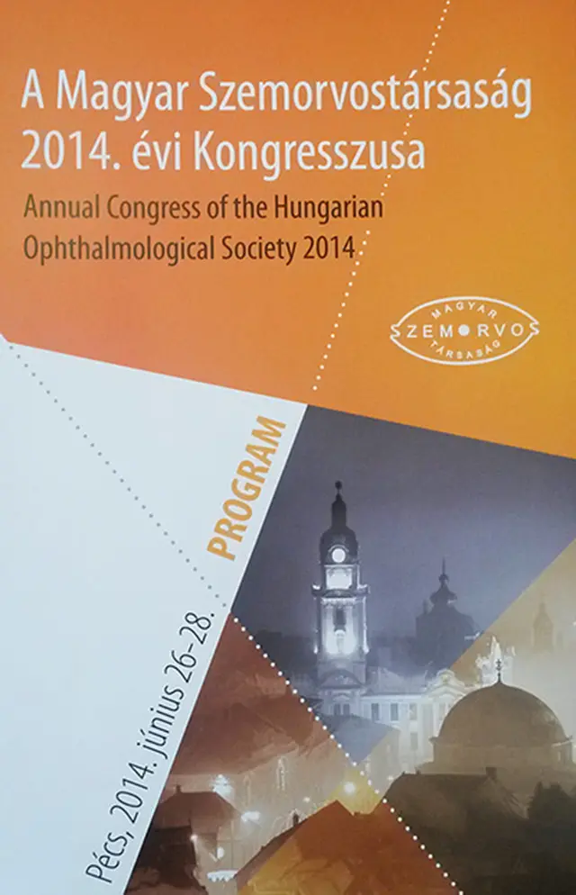 A Magyar Szemorvostársaság 2014. évi Kongresszusa